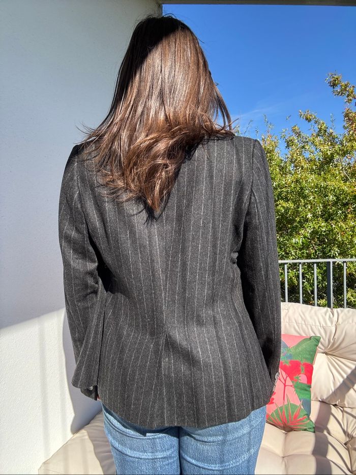 Blazer Banana Republic vintage à rayures fines – Très bon état - photo numéro 3