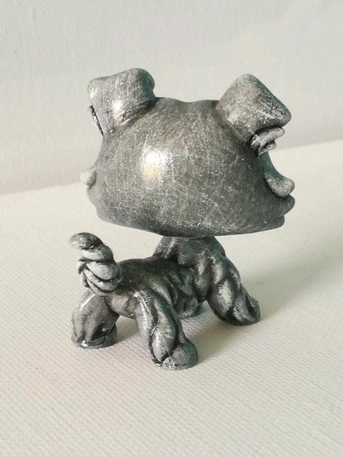 Littlest PetShop OOAK Lady And The Tramp Disney custom handmade LPS handpainted - photo numéro 3