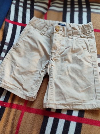 Short beige habillé 4 ans 