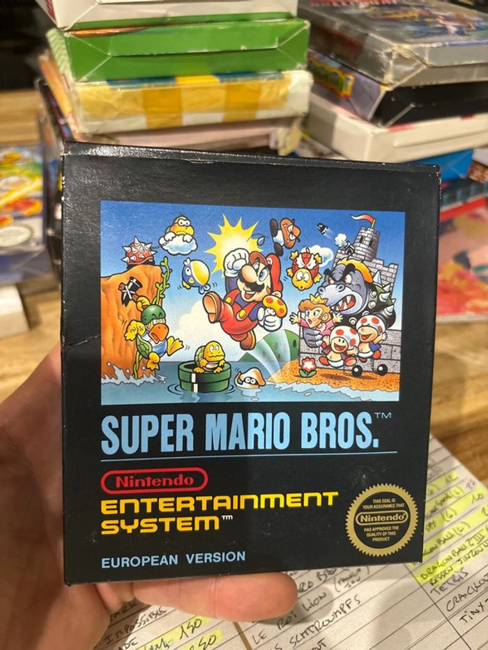 Super Mario Bros. European Version - Nintendo Nes - photo numéro 1