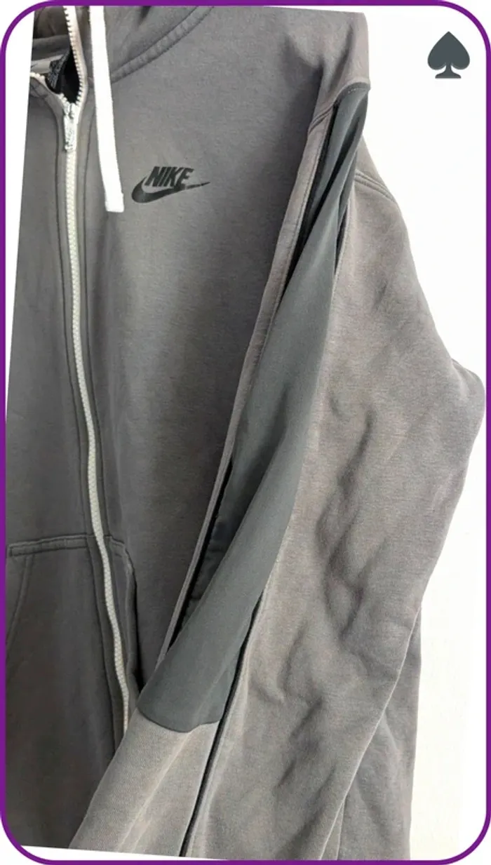 Sweat zippé à capuche Nike M - photo numéro 5