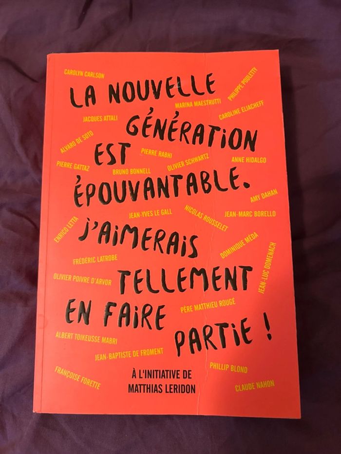 La nouvelle génération est épouvantable. J’aimerais tellement en faire partie