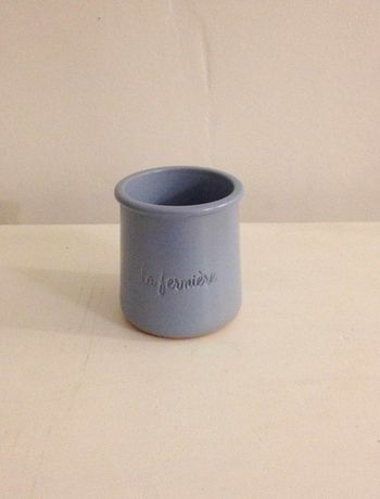 Ramequin bleu petit récipient la fermière cylindrique