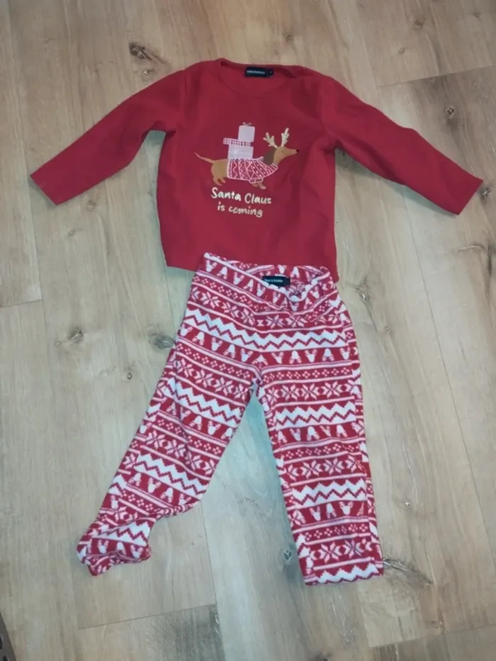 Pyjama velours 2/3ans