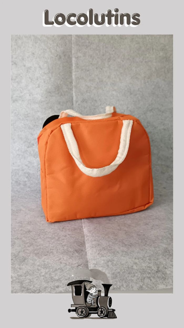 🚂 Sac à goûter isotherme – tigre orange trop mignon - photo numéro 4