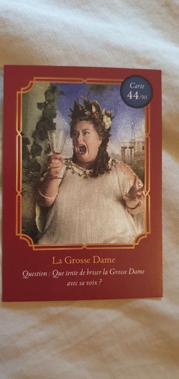 Cartes Harry Potter Auchan
La Grosse Dame n° 44/90