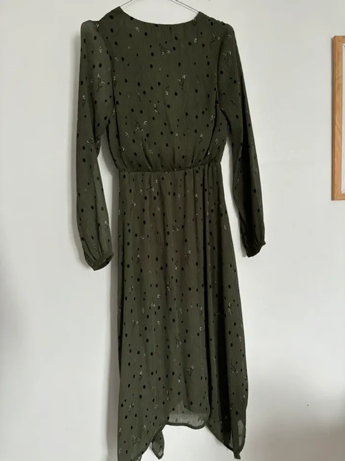 Robe longue kaki Miss Captain - taille 36 - photo numéro 6