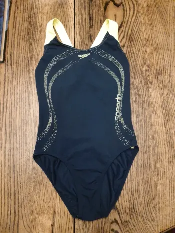 Maillot de bain Speedo marine/jaune fr 12ans