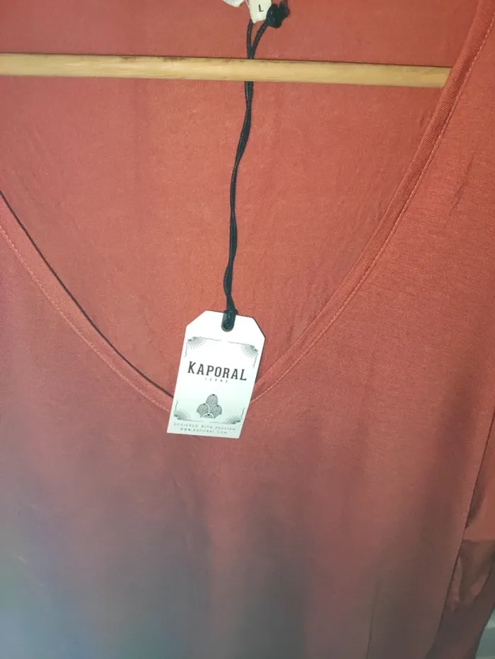 T-shirt Kaporal brique - photo numéro 3