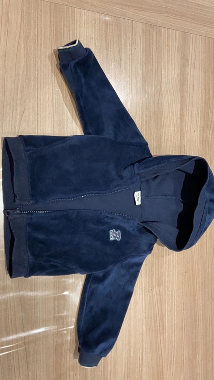 Veste velours 9 mois