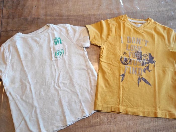Lot de 2 tee shirts manches courtes