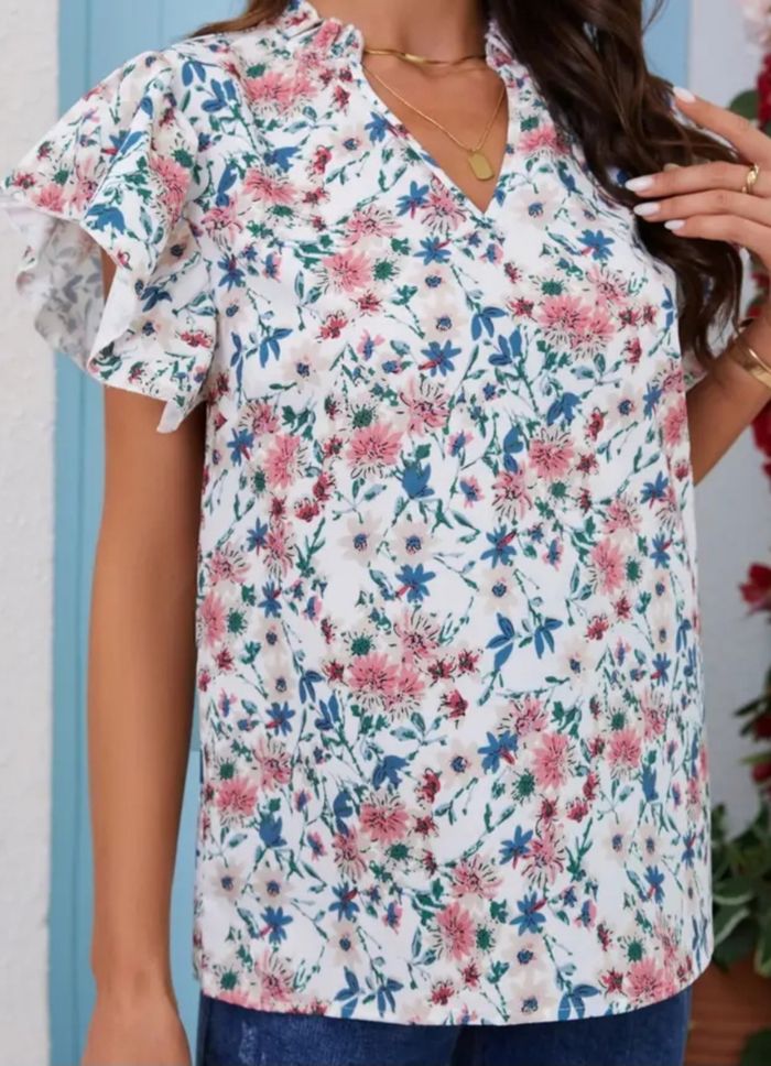 Tunique fleurie taille 44 46