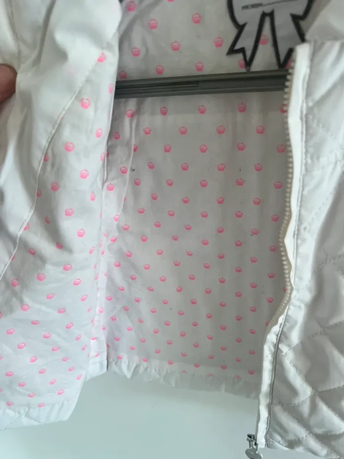 Veste à col zippé mi saison noeud rose orchestra - photo numéro 5