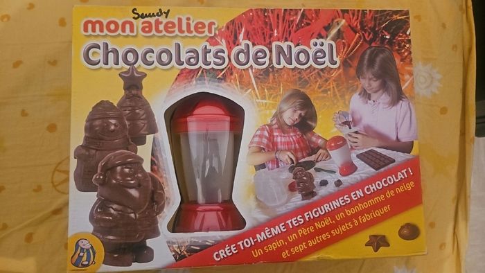 Mon atelier chocolats de Noël