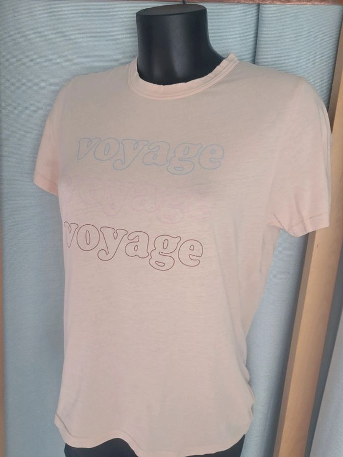 Balzac haut tee-shirt été voyage T.36 en tbe - photo numéro 2