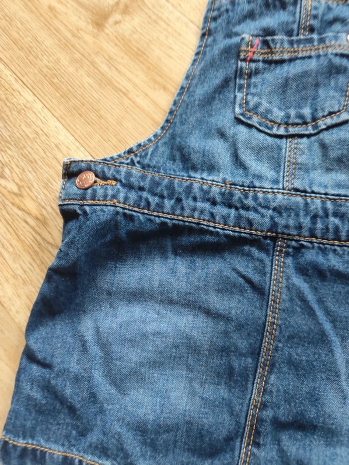 Robe jean salopette - photo numéro 2