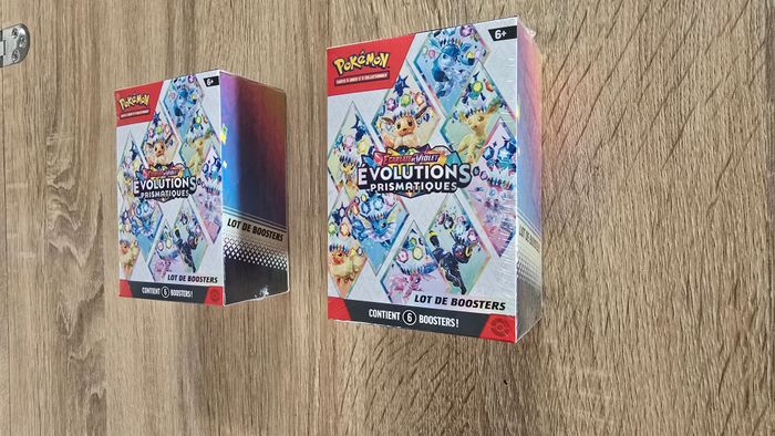 Pokémon Lot de 2 Bundle Evolutions Prismatiques Ev8.5 [NEUF] - photo numéro 3
