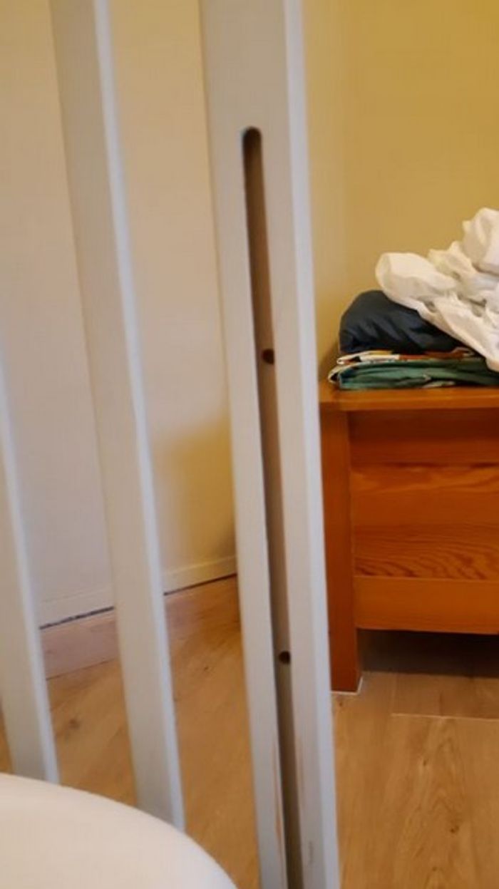 Lit bébé avec matelas bamboo 60x120cm - photo numéro 5