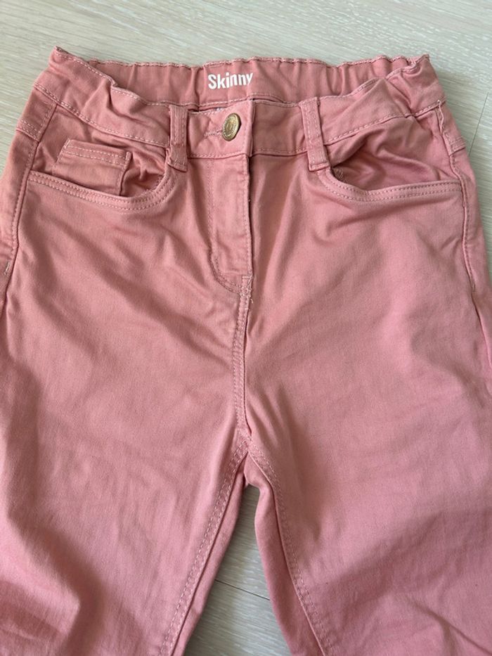 Jean skinny fille rose 10 ans tao - photo numéro 2
