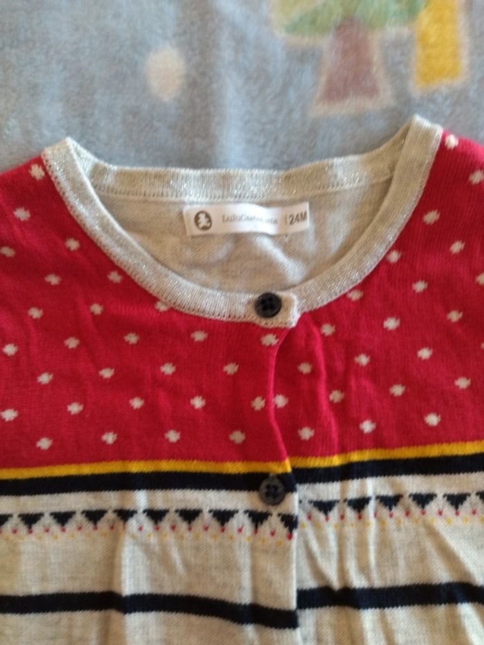 Gilet lulu castagnette 24 mois - photo numéro 2