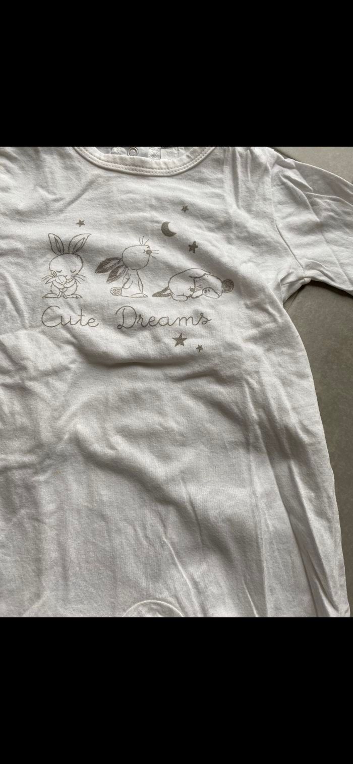 Pyjama lapins mixte 6 mois - photo numéro 8