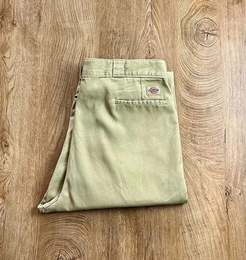 Pantalon champagne (marron clair) Dickies pour homme, taille W 40 x 30 (50 taille française)