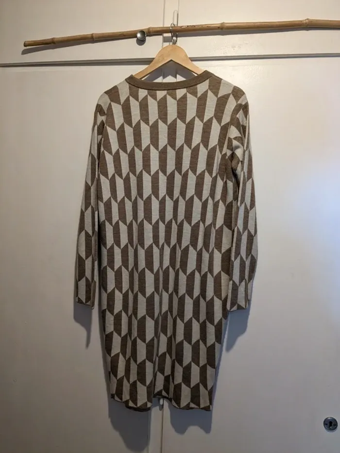 Robe Stile Benetton - crème/beige graphique - photo numéro 3