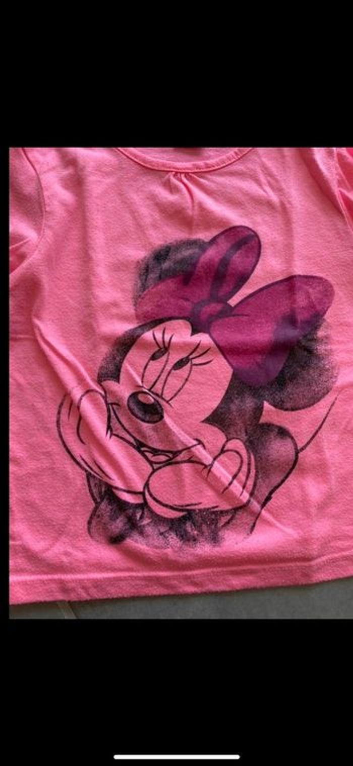 Teeshirt manches longues Minnie Taille 12 mois - photo numéro 3