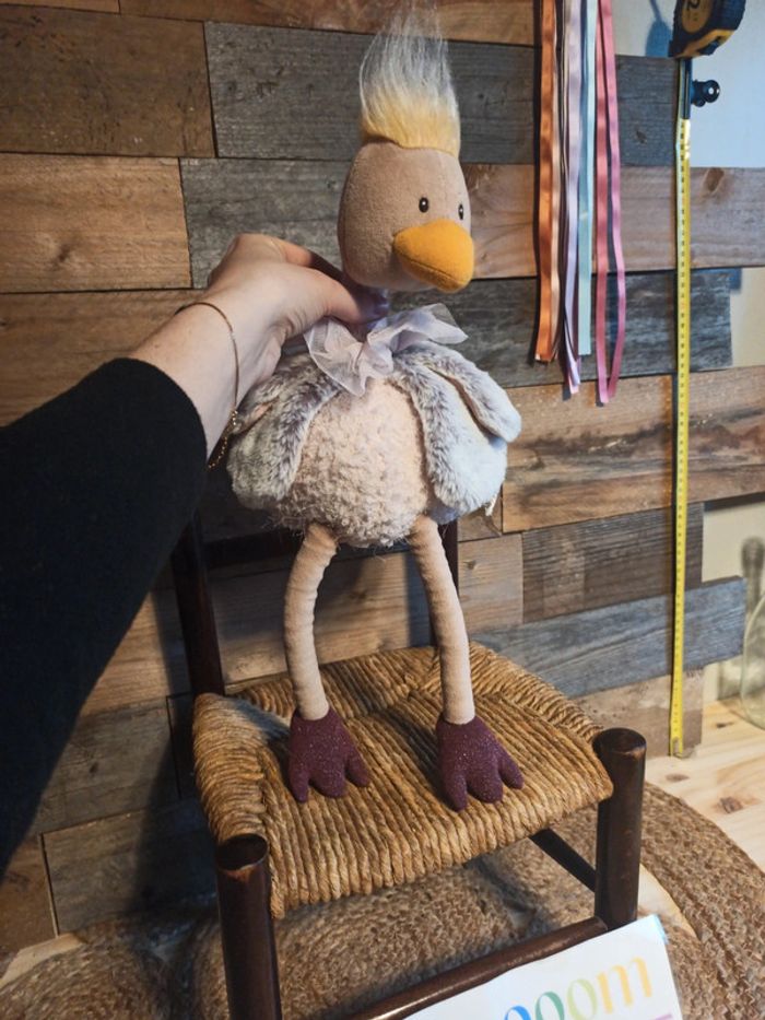 peluche autruche Petunia moulin roty - photo numéro 5