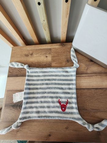 Doudou plat renne vertbaudet