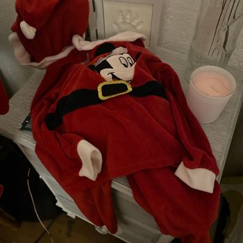 2 pyjamas rouge de noël