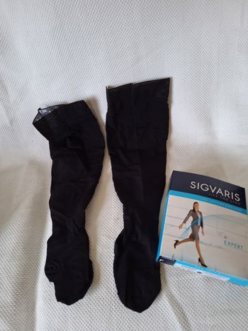 Lot de 2 paires de bas de contention Sigvaris Classe 3 noirs