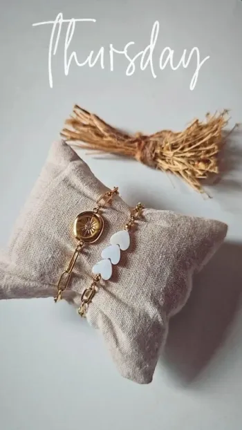 Lot de deux bracelets fantaisie