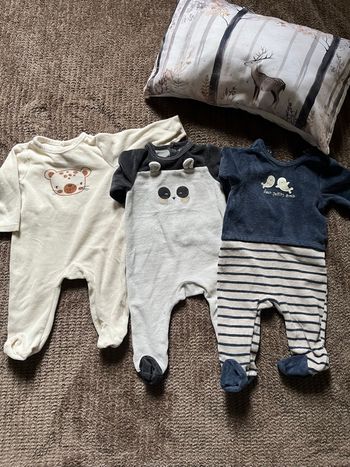 Lot de 3 pyjamas