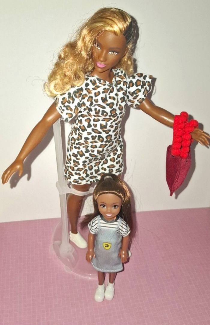 Barbie fashionista noire et sa fille - photo numéro 2