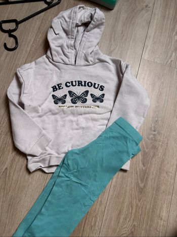 Legging court + sweat 6 ans