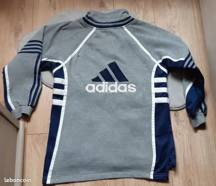 Veste "adidas" grise 14 ans en bon état - photo numéro 5