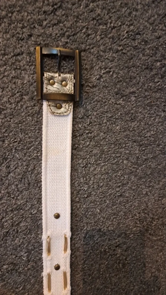 Ceinture beige, 110 cm - photo numéro 3