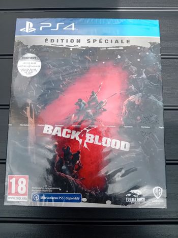 Black4blood édition spéciale sur ps4 NEUF sous blister