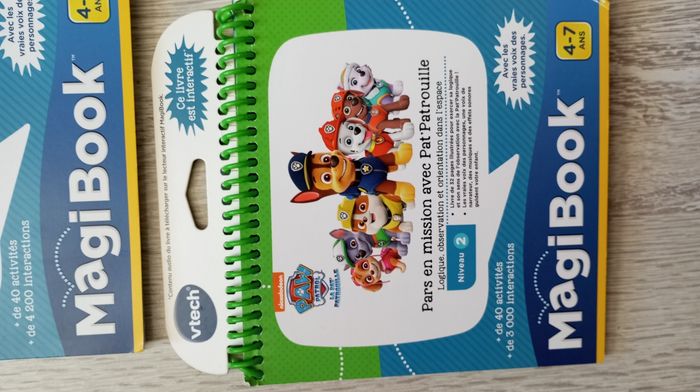 Magibook VTech et 4 livres jeux - photo numéro 6