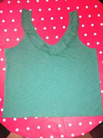 Tee shirt sans manche XL - 100% coton