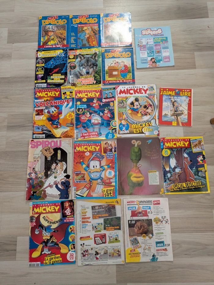 Gros lot de magazines