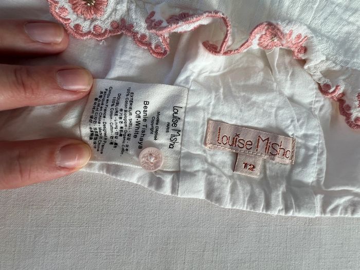 Ensemble Barboteuse 12 mois et bonnet T2 Louise Misha - photo numéro 8