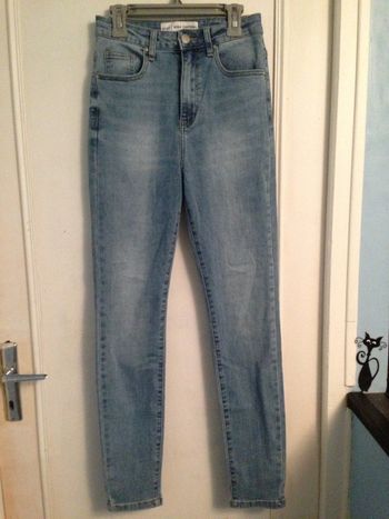 Jean skinny taille très haute