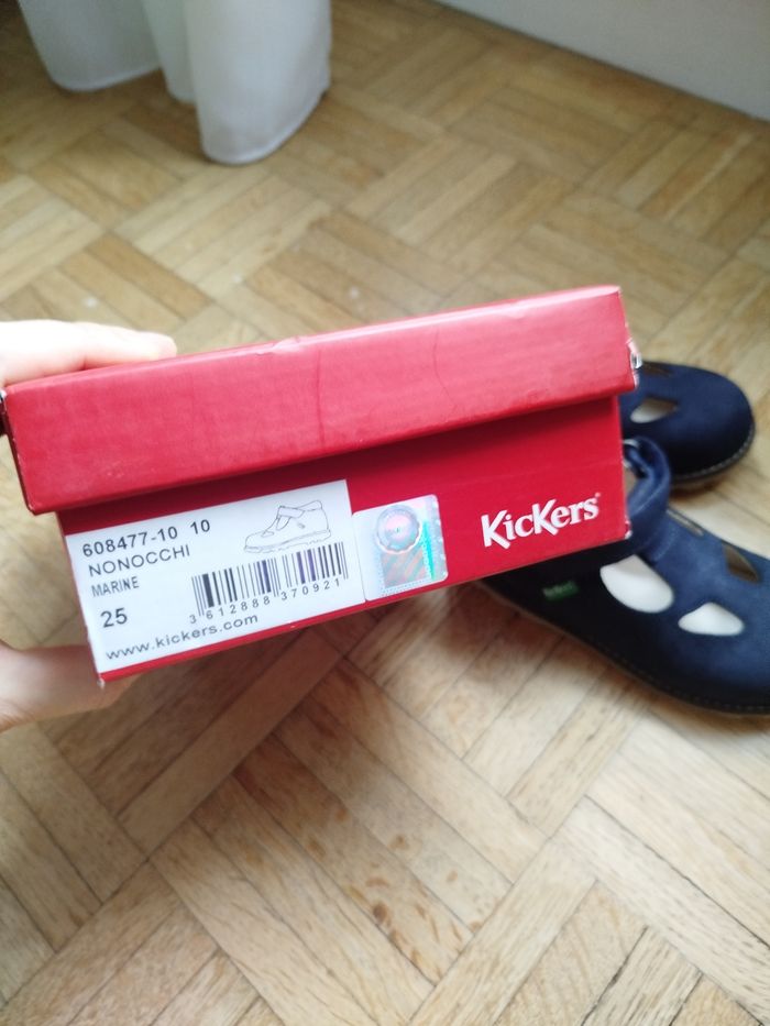 Chaussures marines garçon 25 neuves avec étiquette kickers Nonocchi - photo numéro 6