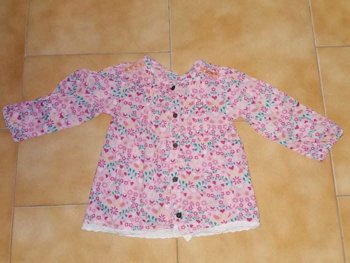 Tunique fleurie 18 mois