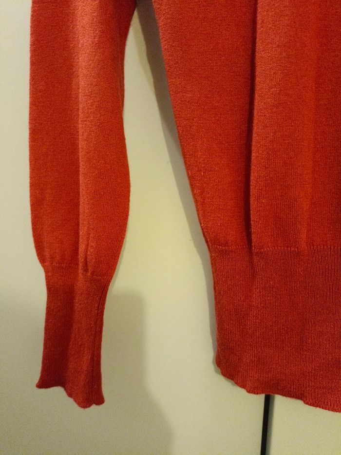 Pull femme, Caroll , soie+coton+cachemire, taille 36 - photo numéro 8