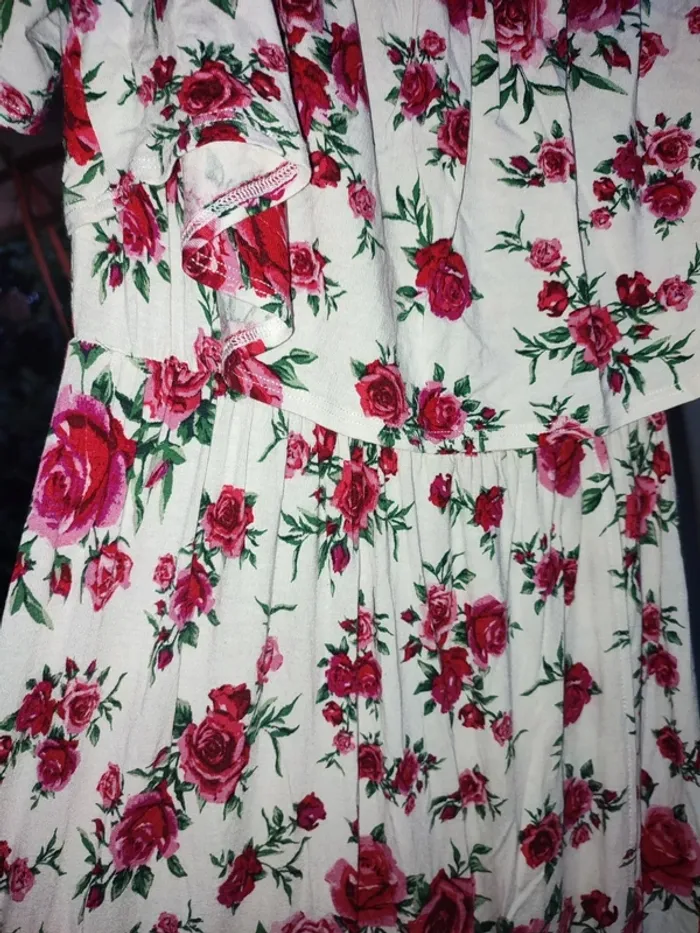 Robe longue à fleurs - photo numéro 3