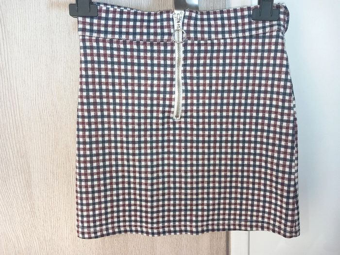 Jupe "crayon" à carreaux 10ans