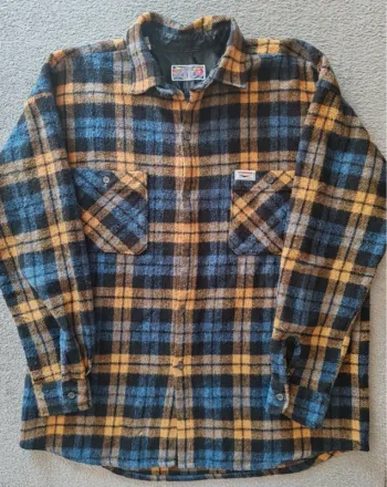 Chemise-surchemise homme Green Island – T. 39/40 – Flanelle épaisse